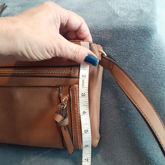 Violet Ray Brown Crossbody Purse - Picture 4 of 6